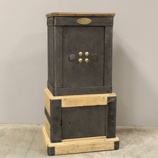 Ancien Coffre-fort SAFE STRONGBOX TRESOR CAJA CASSAFORTE