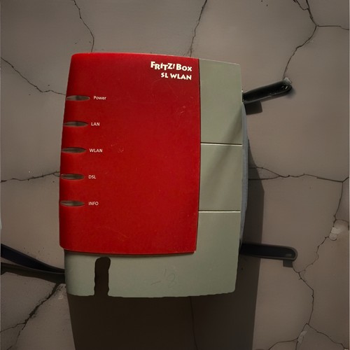 FRITZ!Box SL WLAN Router – gebraucht – ohne Netzteil