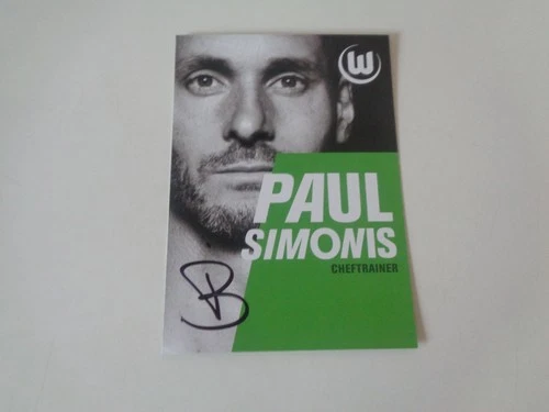 Paul Simons Vfl Wolfsburg 2025/26 25/26 RARE!!!  DEPARTURE!!! VERY RARE!!!!