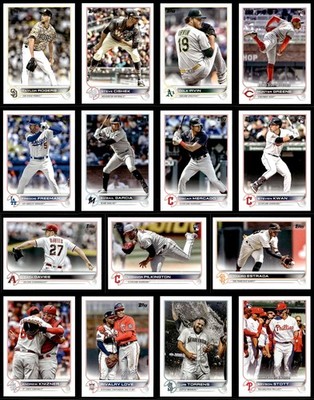 2022 Topps Baseball - Update Series Base #US76-#US330 updated 8/27