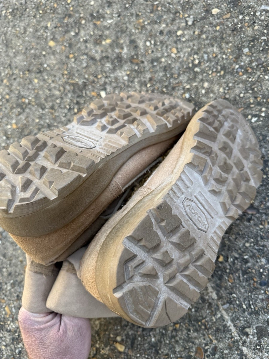 US Army Belleville Tan Desert Goretex Boots - Size UK 6W Wide