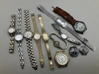 Lot Of Vintage Watches Bulova Citizen Eco Drive WR100, Timex, Fossil, Elgin