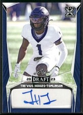 Leaf Draft Tre'Vius Hodges-Tomlinson 2023 #BA-THT AU Green TCU Horned Frogs