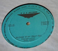 MINT! UNPLAYED Please Stay (Don't Go) DOBBY DOBSON 1983 Reggae, Funk / Soul (P)