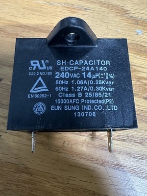 0CZZJB2014K NEW Original OEM LG  Refrigerator Run Capacitor