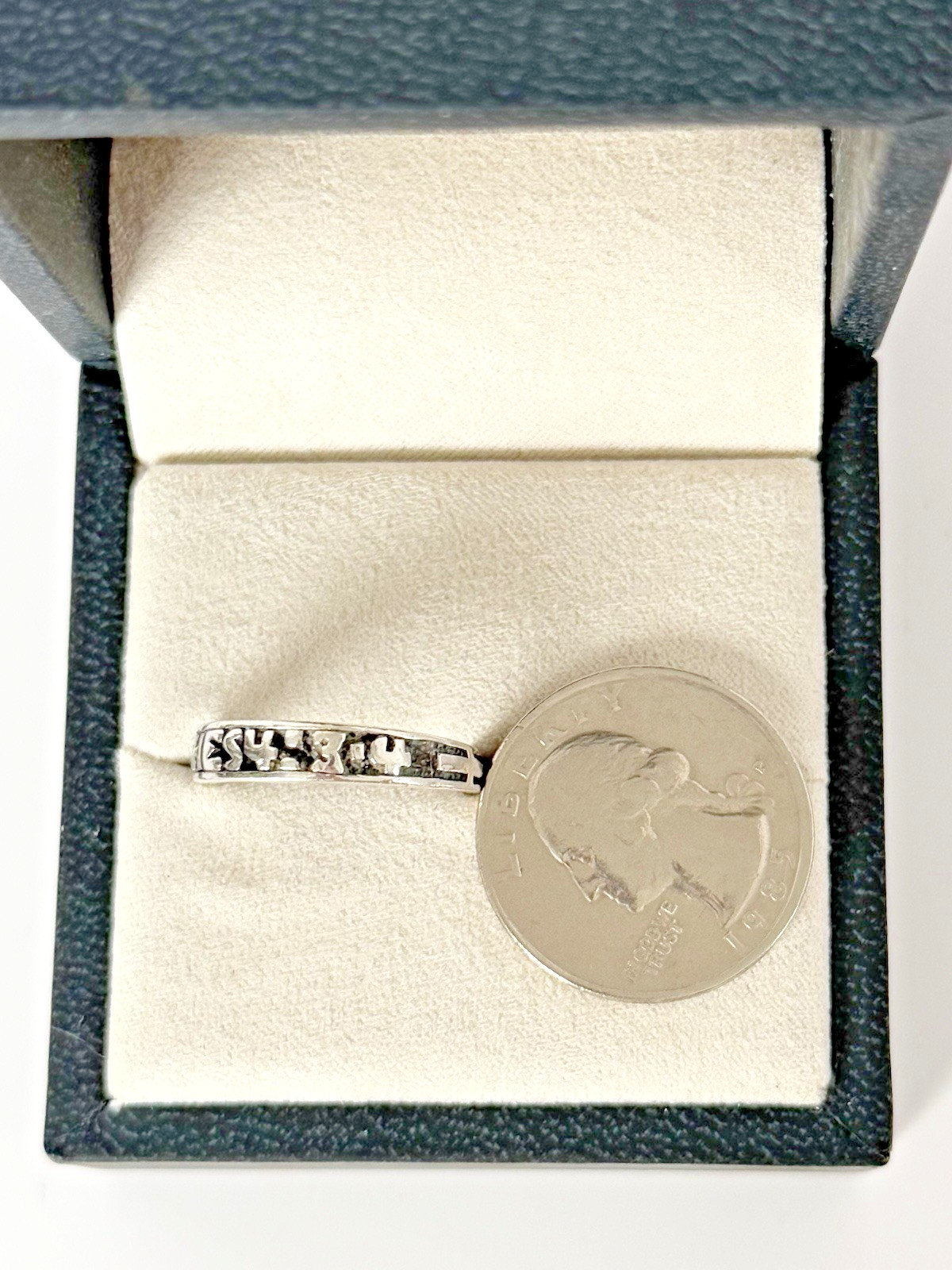 Sterling Silver Christian Scripture Ring Ephesian… - image 4