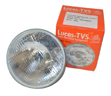 GENUINE LUCAS TVS 7"  HEADLAMP BEAM UNIT - UK SUPPLIED