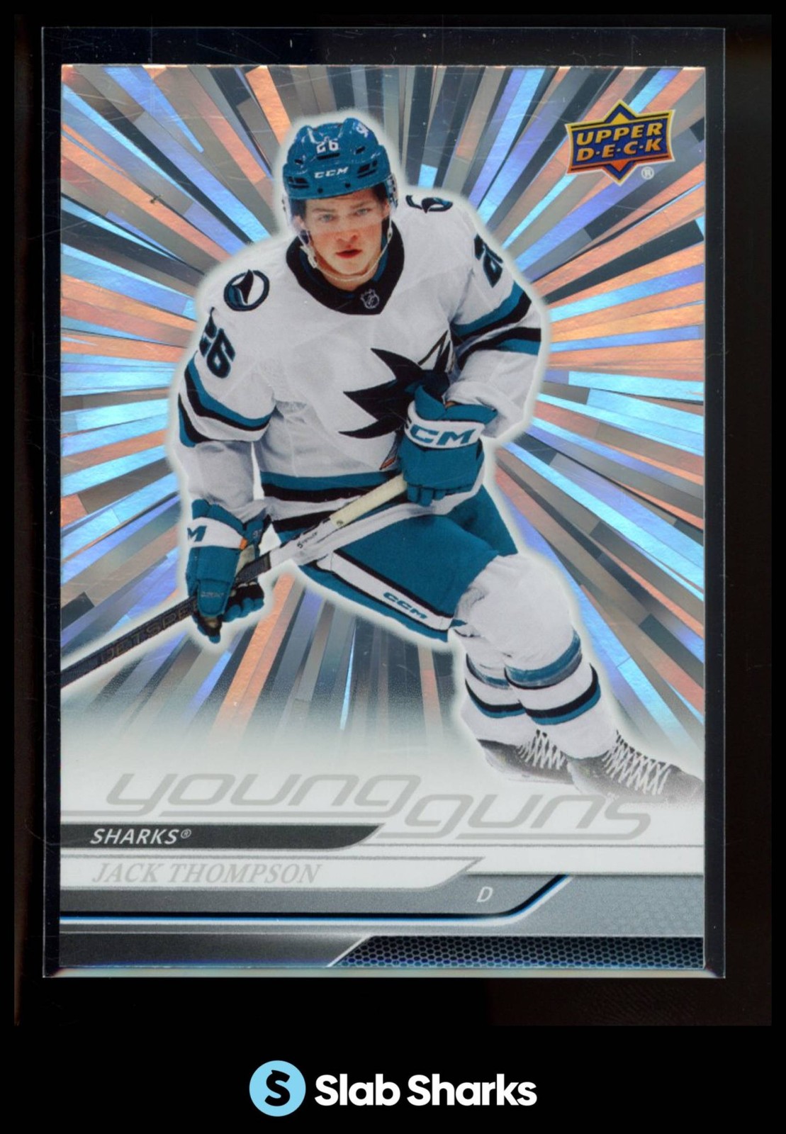 2024 UPPER DECK #468 JACK THOMPSON OUTBURST SILVER YOUNG GUNS RC ROOKIE