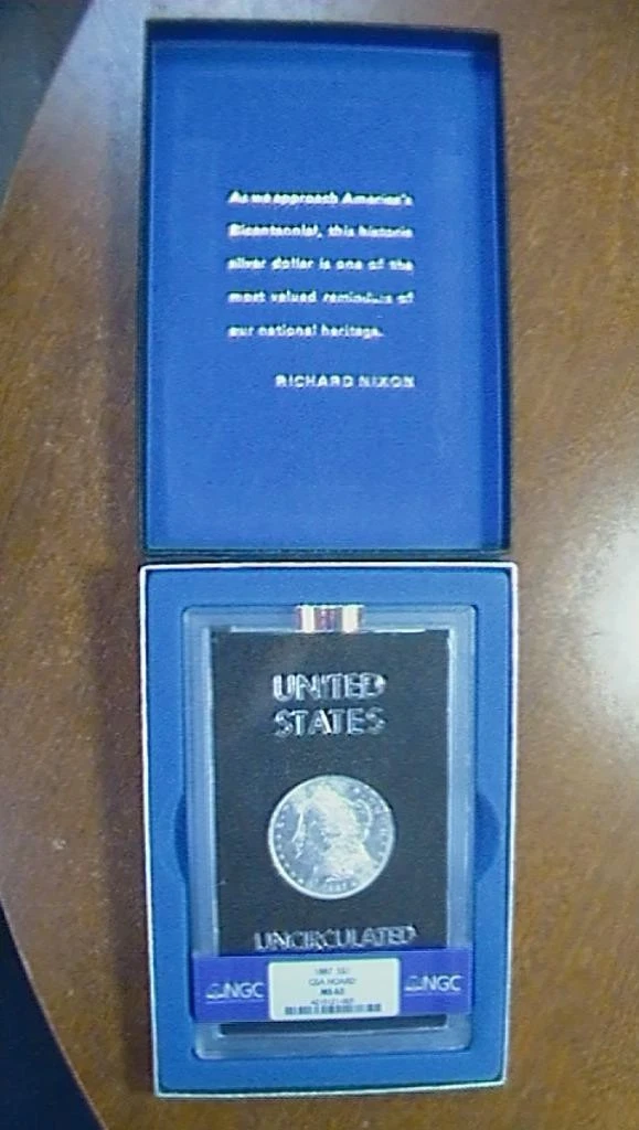 MS 63 Graded 1887 Year Morgan US Dollars (1878-1921) for sale | eBay