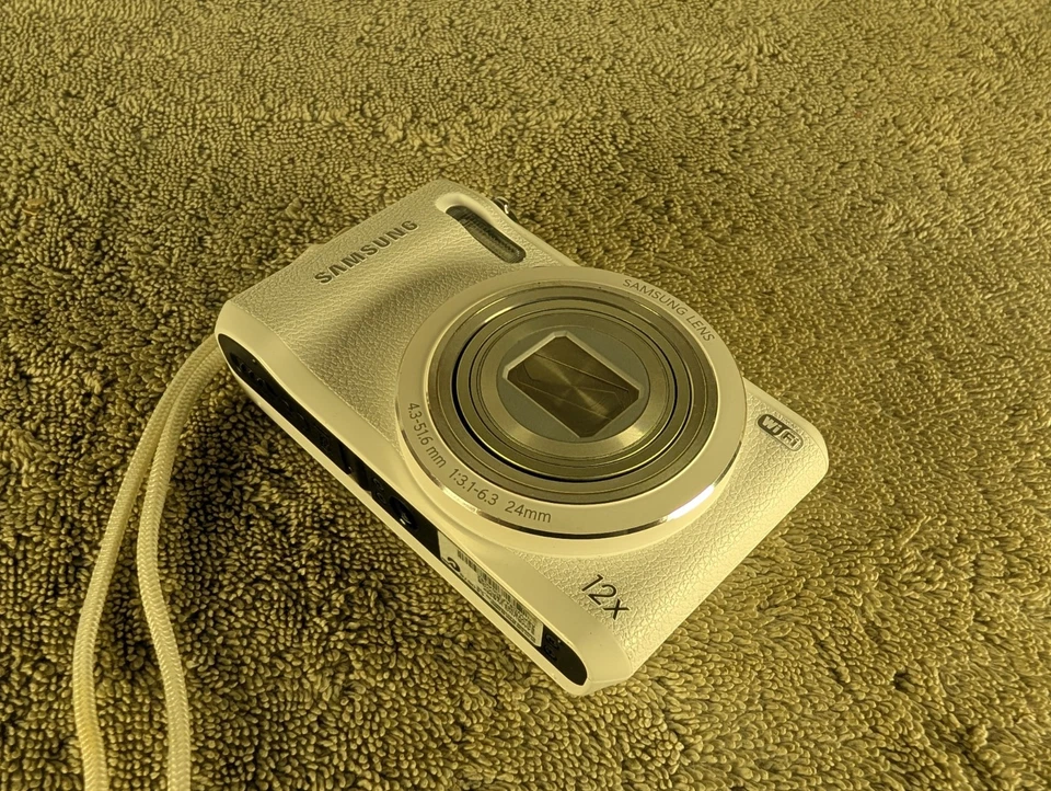 Samsung WB35F 16.2MP Smart WiFi/NFC Digital Camera White - Tested - Image 3 of 4