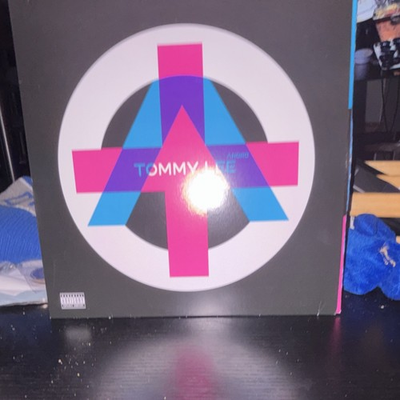 #ad Tommy Lee Andro Vinyl LP Record Rock Black Pink Better Noise Music autograph JSA $69.99