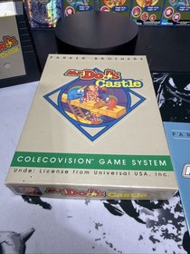 Mr. Do!'s Castle 1983 Coleco  Colecovision CIB Complete In Box Manual Untested