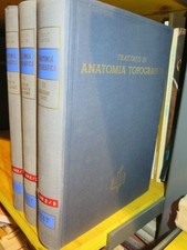 TRATTATO DI ANATOMIA TOPOGRAFICA L TESTUT O Jacob UTET 1967 3 volumi chirurgica