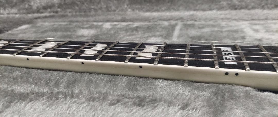 Electric Guitar E-II by ESP Eclipse 2014 White Made in Japan with