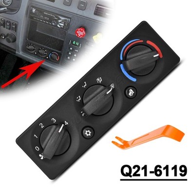 A/C Climate Control Module Panel Q21-6119 For Peterbilt Truck new2026
