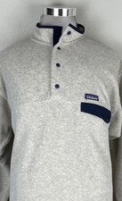Patagonia Synchilla Snap-T Pullover Fleece Jacket Oatmeal Men  s Size XL