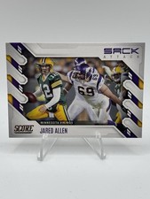 Jared Allen 2022 Panini Score Football # SA-JA Sack Attack Minnesota Vikings