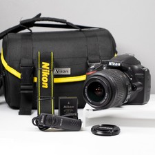 Nikon D3200 Digital SLR Camera w/18-55mm VR Lens LOW Shutter Only 1189 CLEAN 