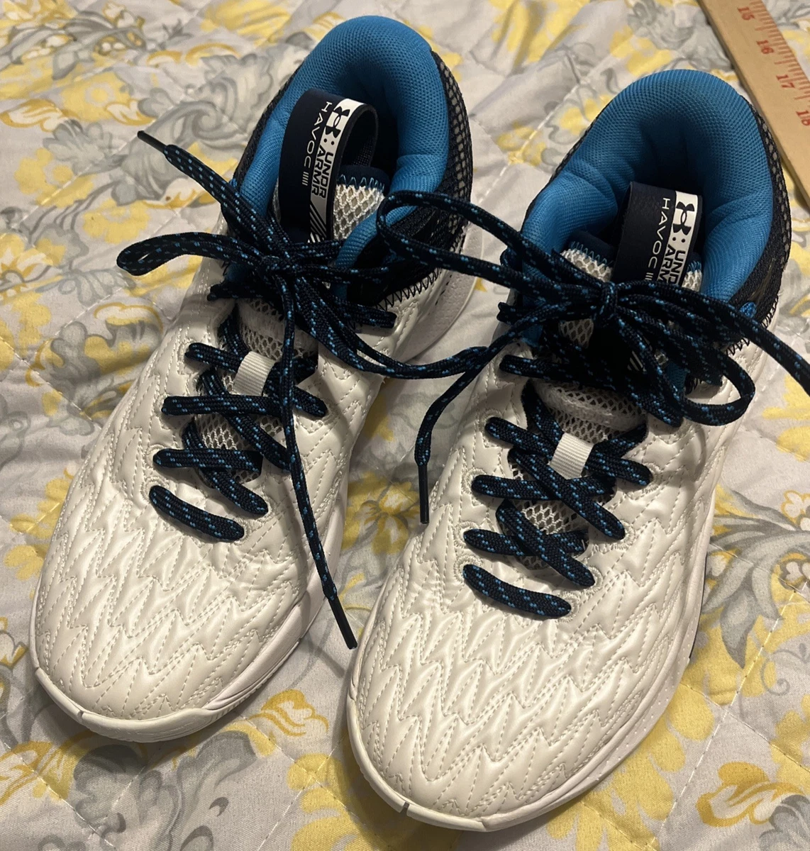 Under Armour HOVR Havoc 5 White Quilt for sale | eBay display picture 1