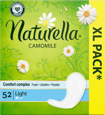 NATURELLA Camomile Light Slipeinlagen, 52 Stück