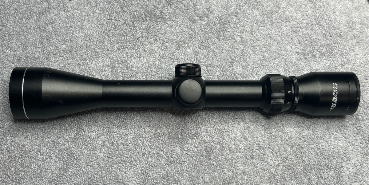 TASCO 3X-9X.40 Zoom Rifle Scope Waterproof Model 39X40SPL