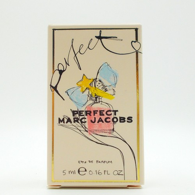 #ad Marc Jacobs Perfect Mini splash travel bottle 5 ml .16 fl oz Authentic $9.50