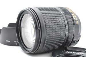 Nikon AF-S DX NIKKOR 18-140mm f/3.5-5.6G ED VR casi nueva con capucha de Japón