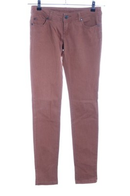 AMISU Five-Pocket-Hose Damen Hose Gr. DE 34 cognac Casual-Look
