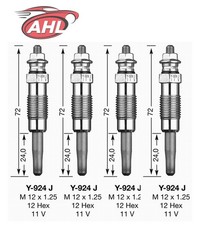 Bougies de préchauffage BMW 324