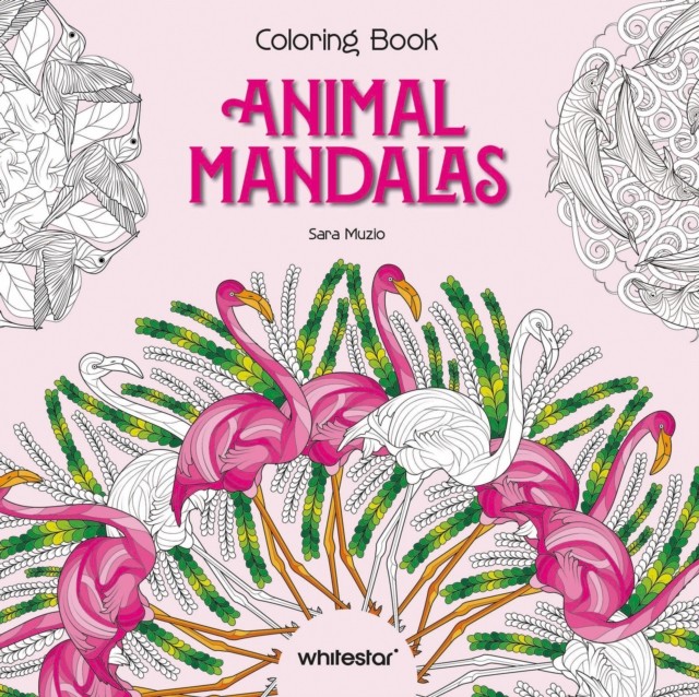 Animal Mandalas Coloring Book PAPERBACK 9788854421813