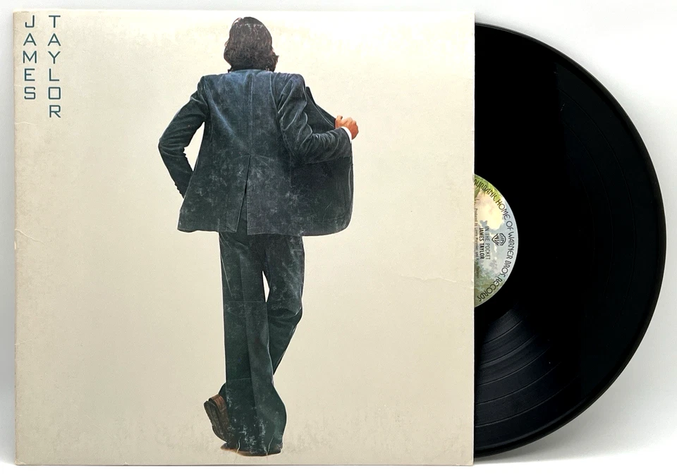 JAMES TAYLOR RECORD LOT OF 4 VINYL LP RECORD w/SHRINK HYPE STICKER DAD LOVES - Image 2 of 4