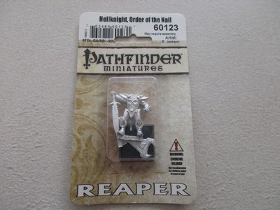 Pathfinder Miniatures Hellknight Order of the Nail 60123 Reaper TTBE/Sealed