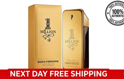 Paco Rabanne 1 Million 100Ml For Men Eau De Toilette Natural Spray