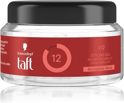 Schwarzkopf taft Hair Gel V12 Power 250 Ml Free Shipping Worldwide