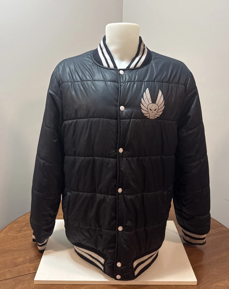 Chaqueta Fiberfill (Talla XL) - Marvel Punisher -[100% Poliéster] RARA 💀 Foto 2 de 4