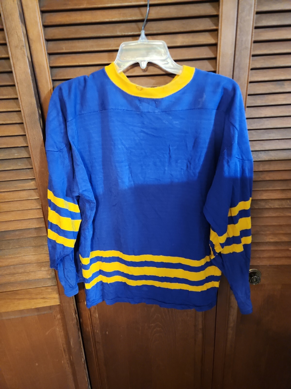 SMALL MEN'S Vintage Wool Hockey Sweater GCK eBay