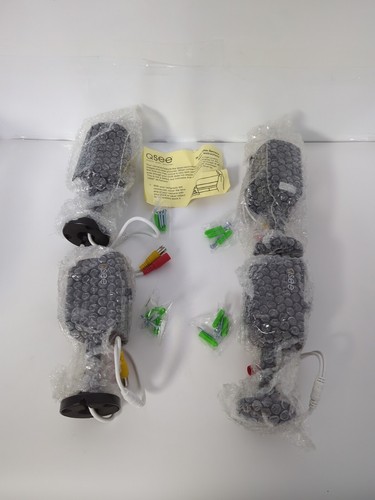 QSEE 4 PACK COLOR SECURITY CAMERAS QM1201B - Picture 2 of 9
