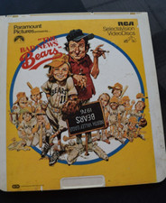 CED - Capacitance Electronic Disc - Video Disc - The Bad News Bears