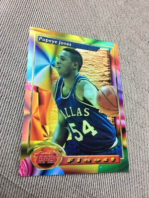 1993-94 FINEST REFRACTOR #156 - POPEYE JONES RC Murray State Ky