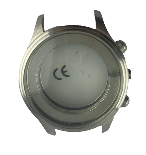 Étui De Montre Homme Vintage Gruen 27,81mm - Ton Argent, Neuf Sans Emballage