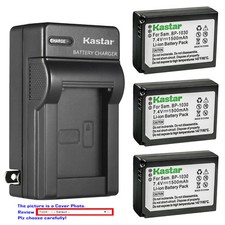 Kastar Battery AC Wall Charger for Samsung BP1030 BP1130  Samsung NX300 Camera