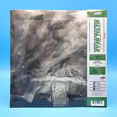 Metal Gear Solid Video Game Vinyl Soundtrack Colored Eco Record 2