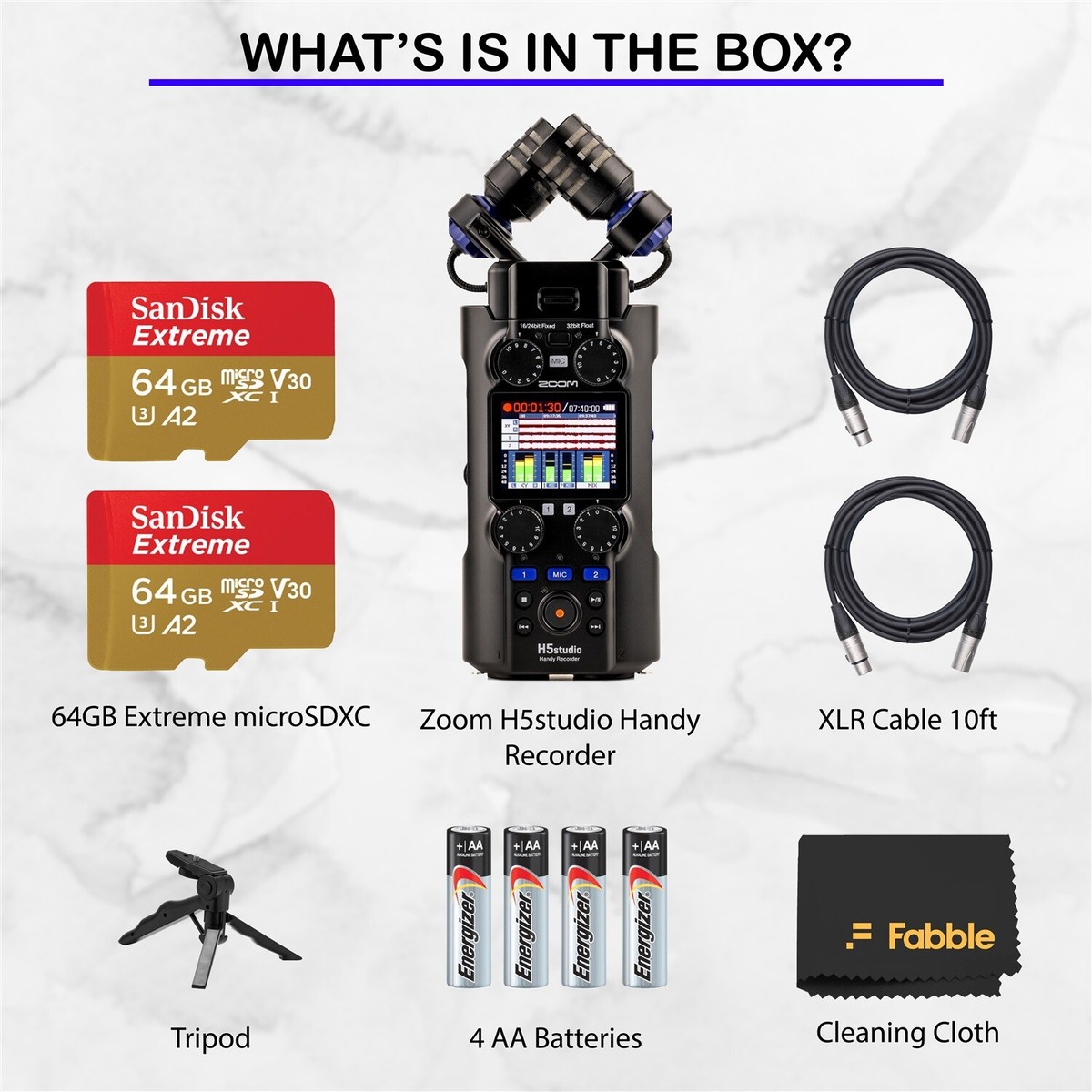 Zoom H5 Studio Handy Recorder Bundle | eBay
