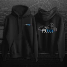 BMW R18 Bagger Hoodie, Motorcycle pullover for Motorrad Riders