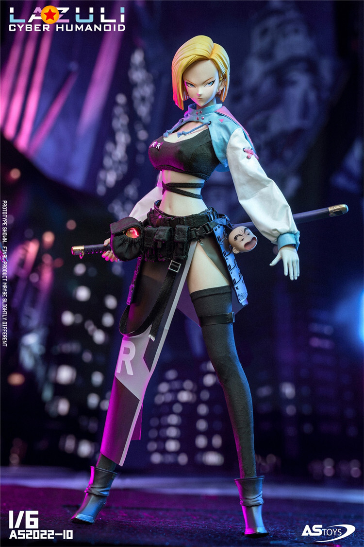 ASTOYS AS2022-10 cyber droid 1/6人造人間18号 ASTOYS 1/6 AS2022-10 Lazuli DRAGON BALL Android 18 12''Female