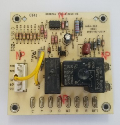 GOODMAN CONTROL BOARD  1084-200 B12260-08 1084-83-201A (5385)B3 KS