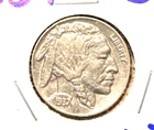 1937 buffalo nickel  AU/unc