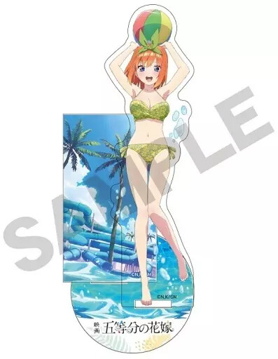 Acrylic Stand Panel Yotsuba Nakano Swimsuit Movie The Quintessential Quintuplets