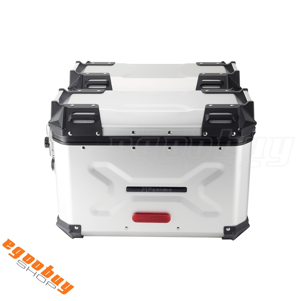 Aluminum Side Box Bag Panniers Luggage Cases Set For Street