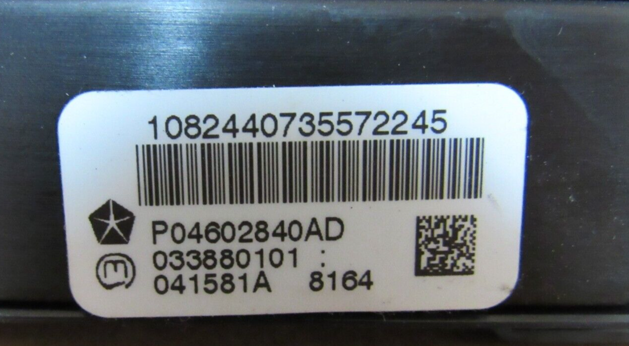 2008 2009 2010 Jeep Grand Cherokee Heated Seat Control Switch OEM